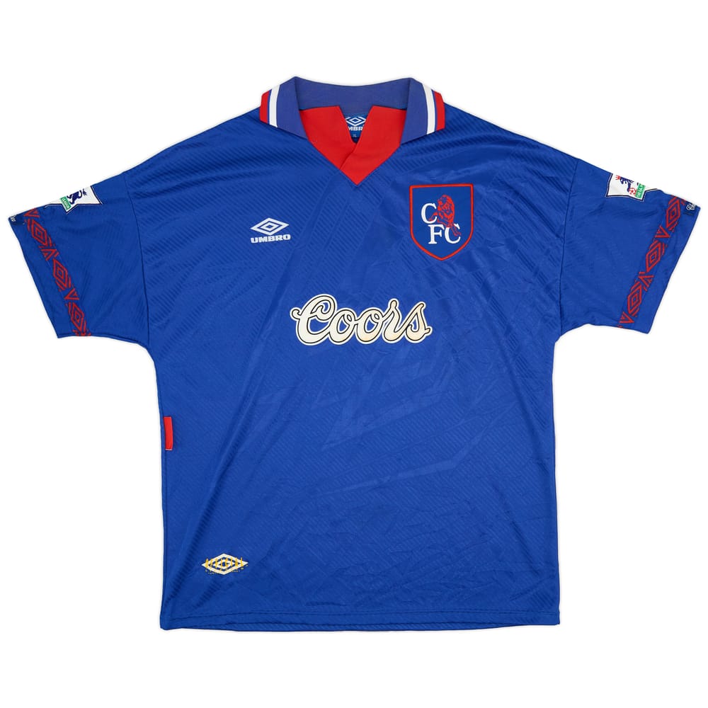1993-94 Chelsea Home Shirt - 8/10 - (XL)