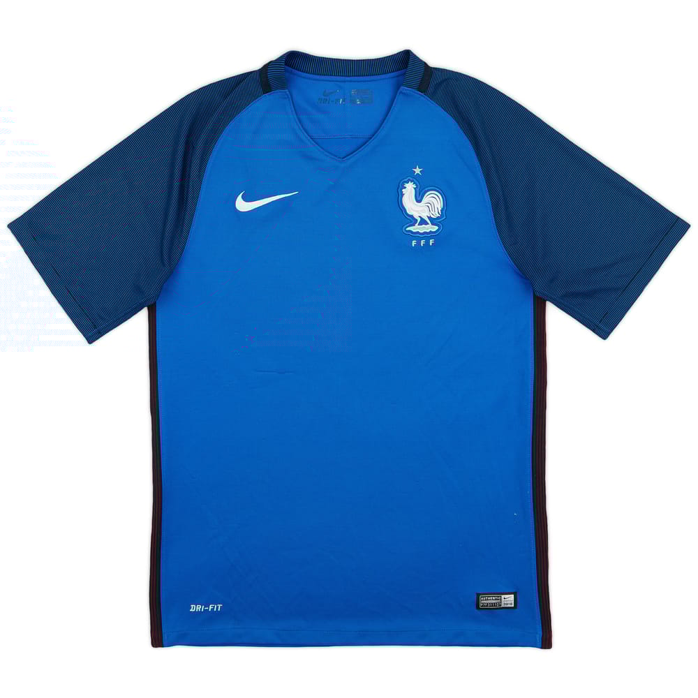 2016-17 France Home Shirt - 8/10 - (S)