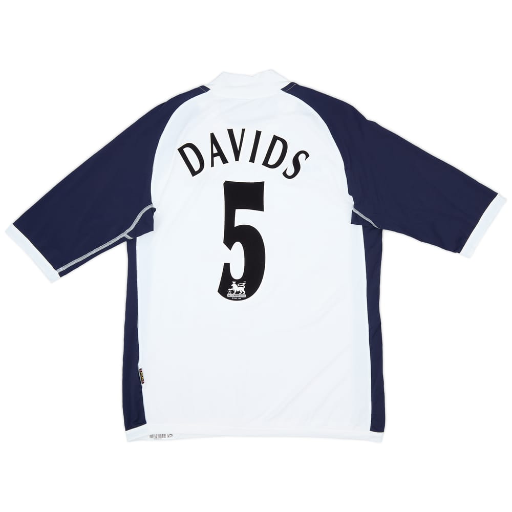 2005-06 Tottenham Home Shirt Davids #5 - 8/10 - (3XL)