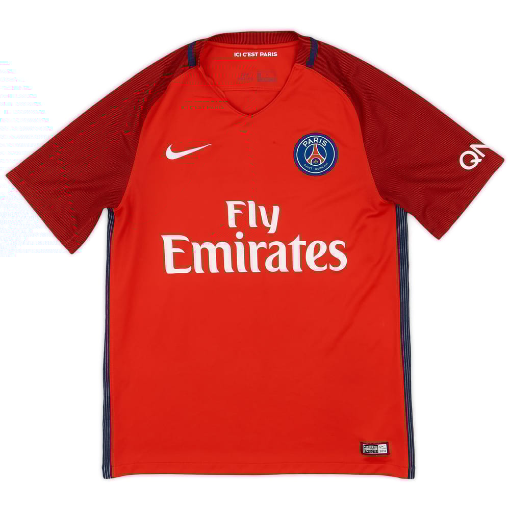 2016-17 Paris Saint-Germain Away Shirt - 7/10 - (M)