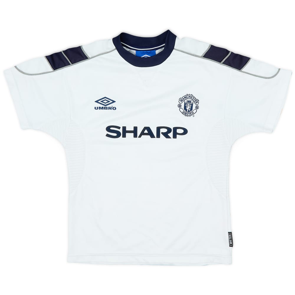 1999-00 Manchester United Third Shirt - 8/10 - (M.Boys)
