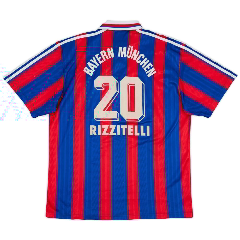 1995-97 Bayern Munich Home Shirt Rizzitelli #20 - 7/10 - (L)