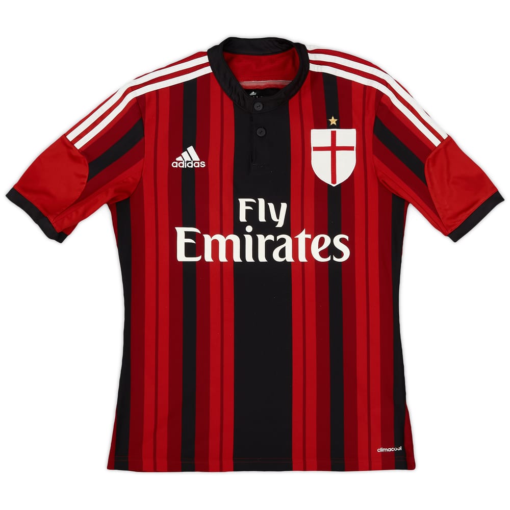 2014-15 AC Milan Home Shirt - 9/10 - (S)