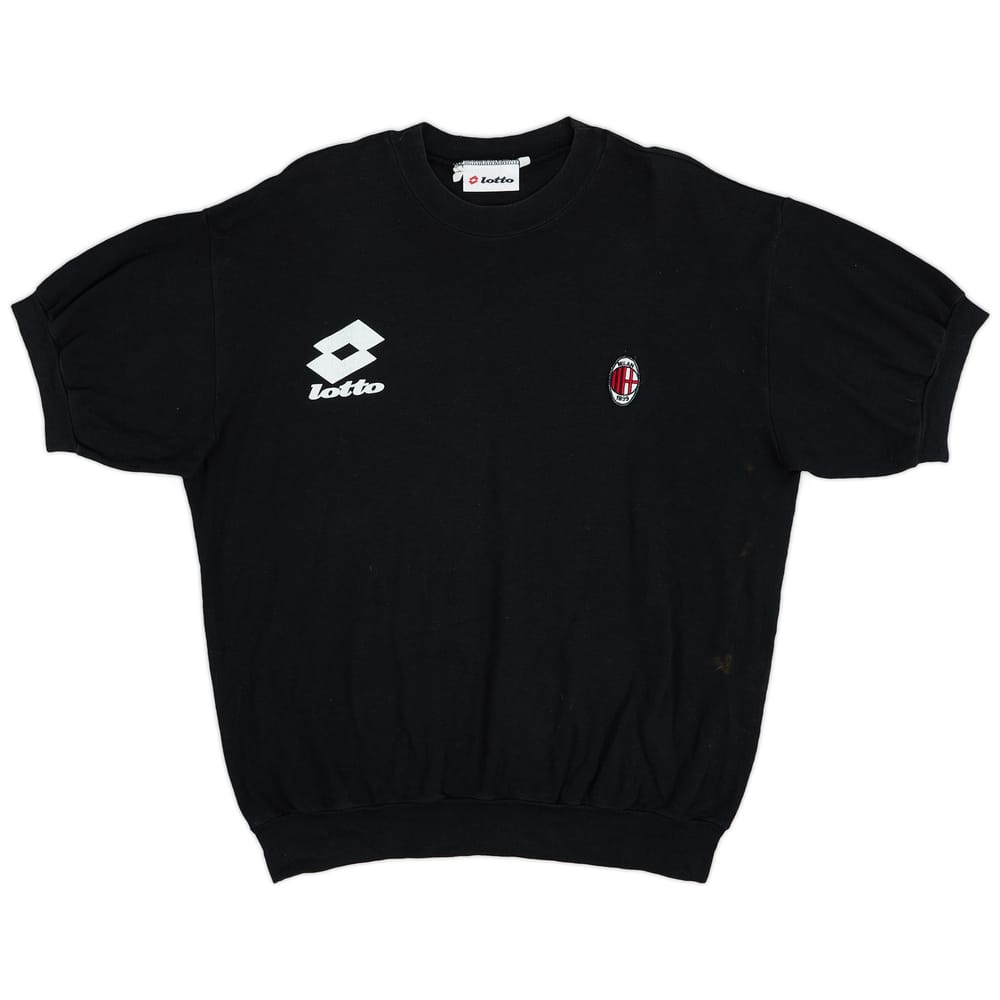 1995-96 AC Milan Lotto Cotton Tee - 6/10 - (XL)