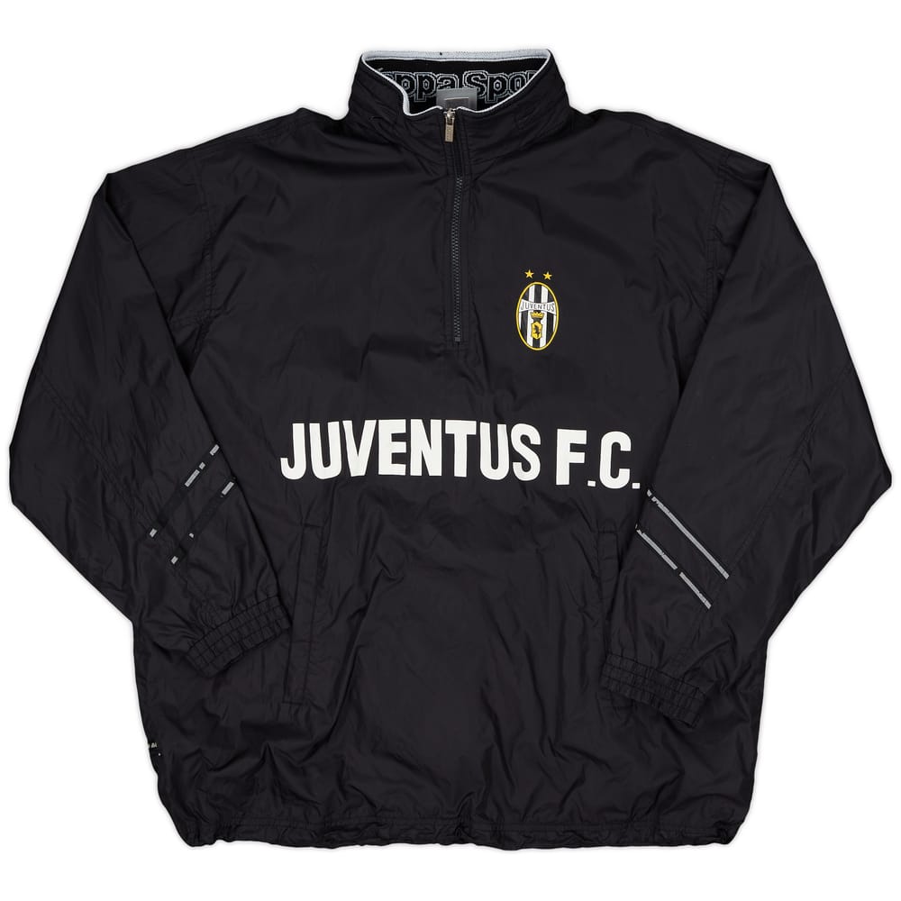 1999-00 Juventus Kappa 1/4 Zip Rain Jacket - 7/10 - (XL)