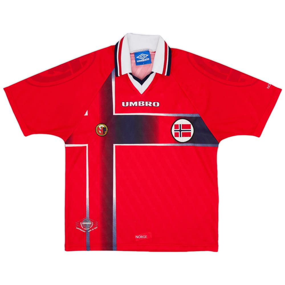 1997-98 Norway Home Shirt - 9/10 - (Y)