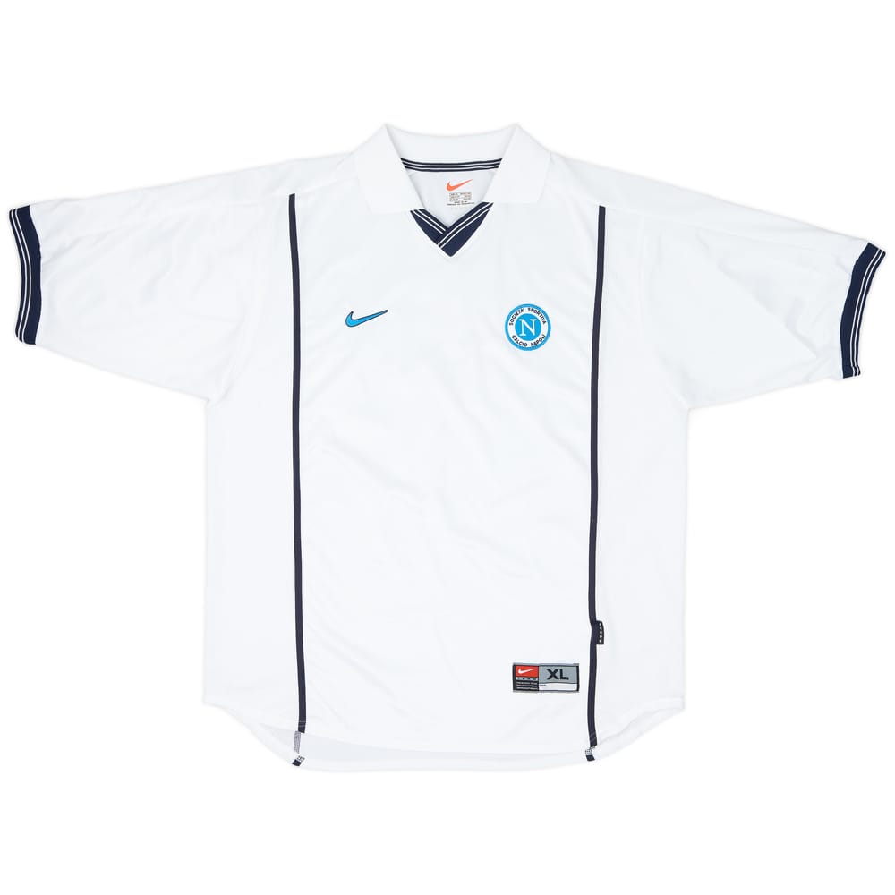 1999-00 Napoli Away Shirt - 4/10 - (XL)