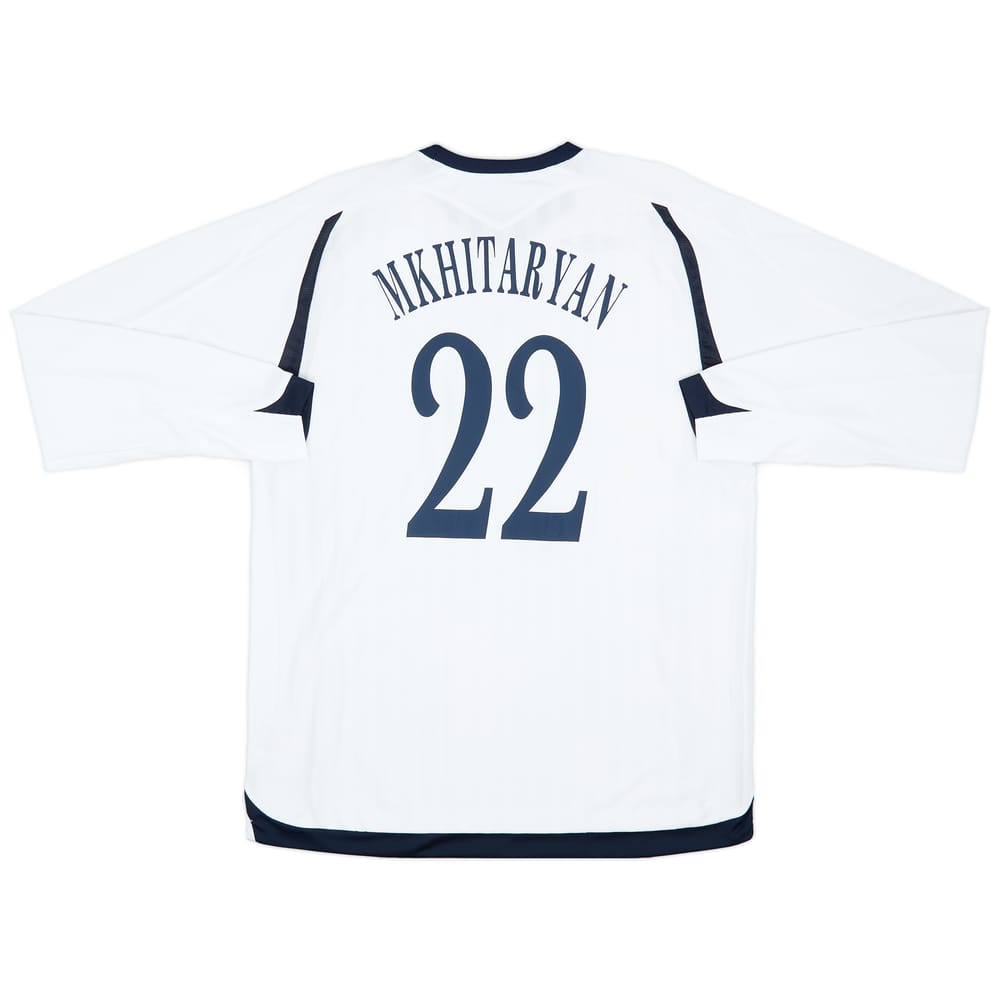 2009-10 Metalurh Donetsk Home L/S Shirt Mkhitaryan #22 (XL)