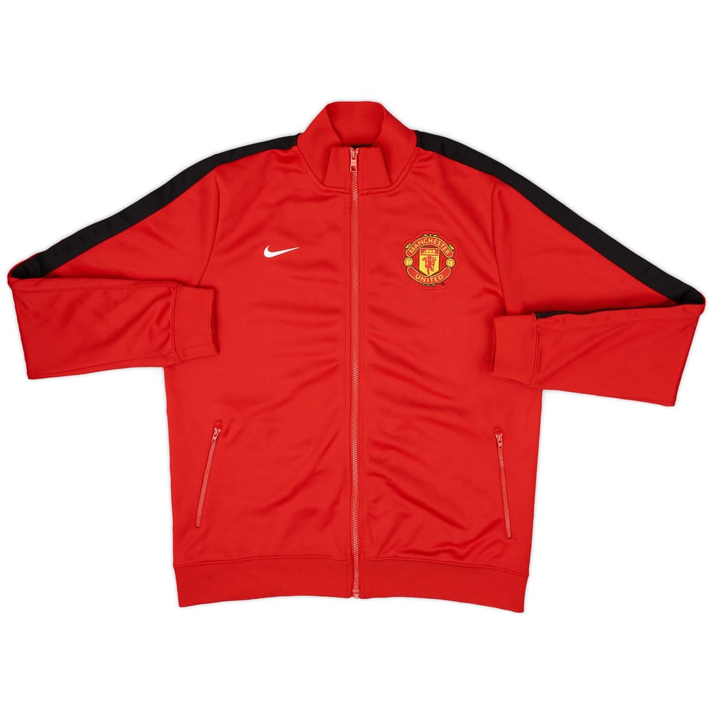 2013-14 Manchester United Nike Track Jacket - 9/10 - (L)
