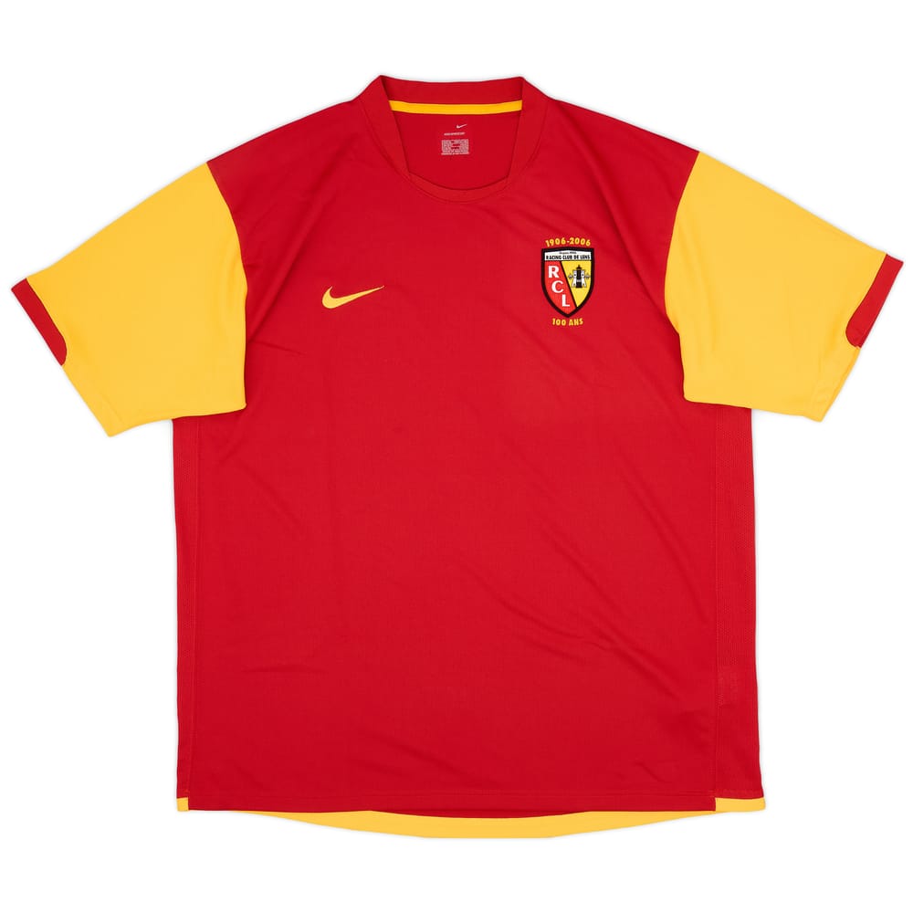 2006-07 Lens Centenary Home Shirt - 8/10 - (XL)