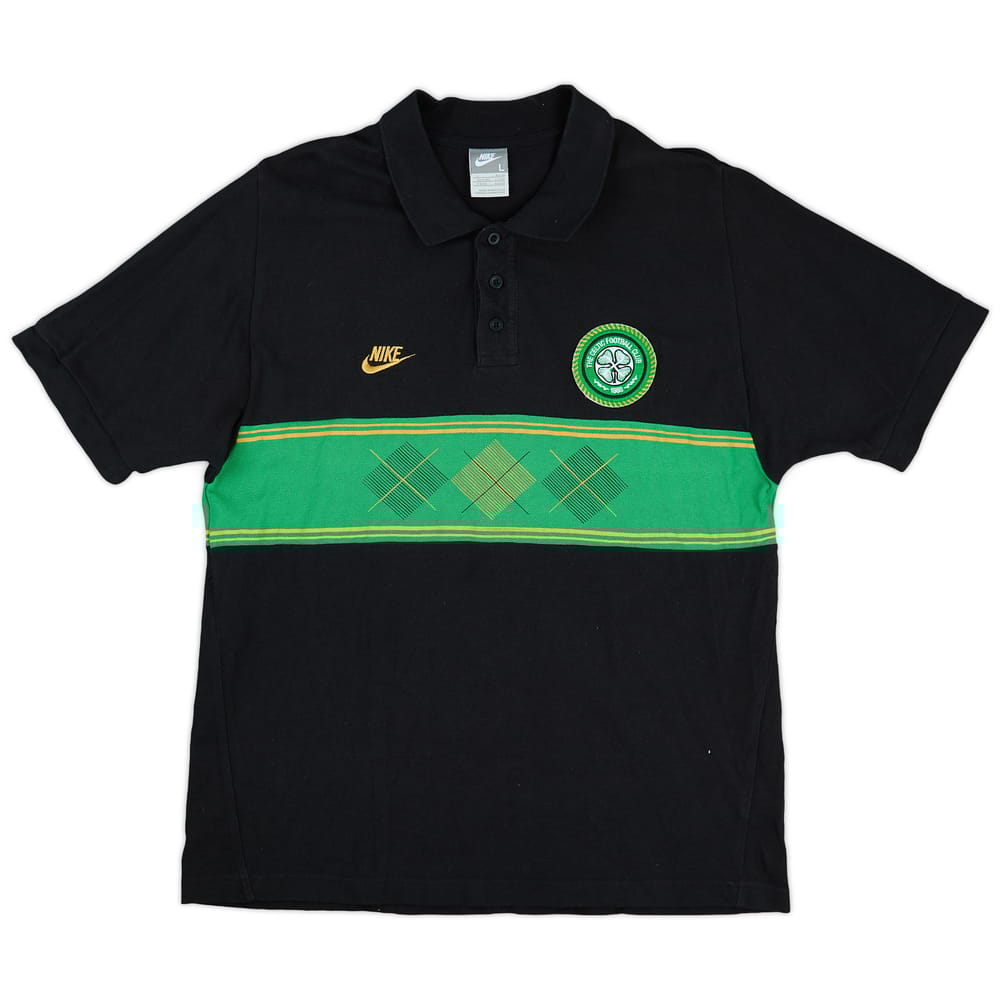 2007-08 Celtic Nike Polo Shirt - 9/10 - (L)