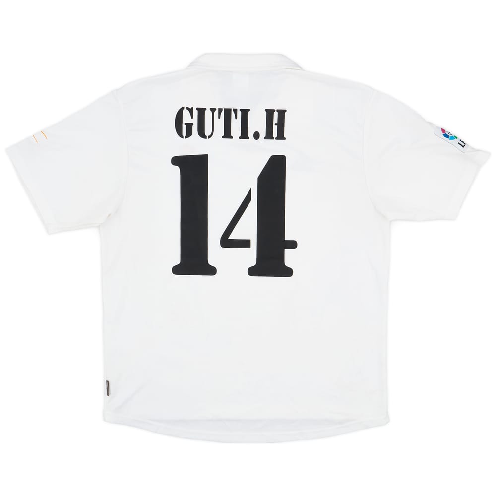 2001 Real Madrid Home Shirt J.M.Guti #14 - 6/10 - (XL)