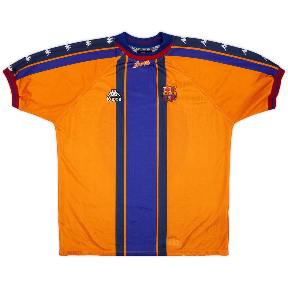 1997-98 Barcelona Away Shirt - 9/10 - (L)