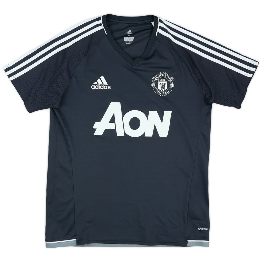 2017-18 Manchester United adidas Training Shirt - 8/10 - (M)