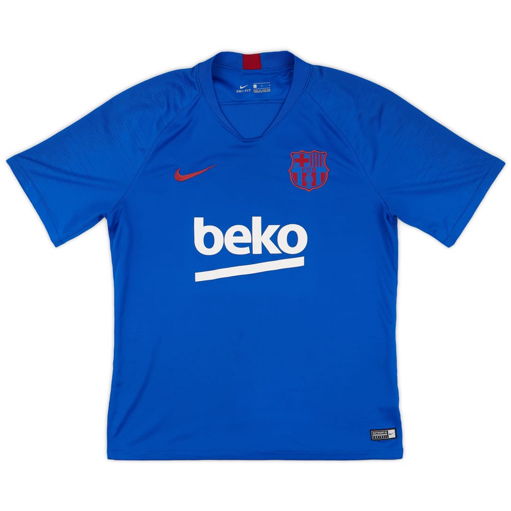 2019-20 Barcelona Nike Training Shirt - 8/10 - (L)