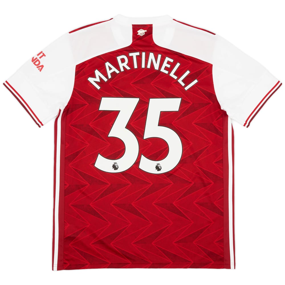 2020-21 Arsenal Home Shirt Martinelli #35 - 7/10 - (L)