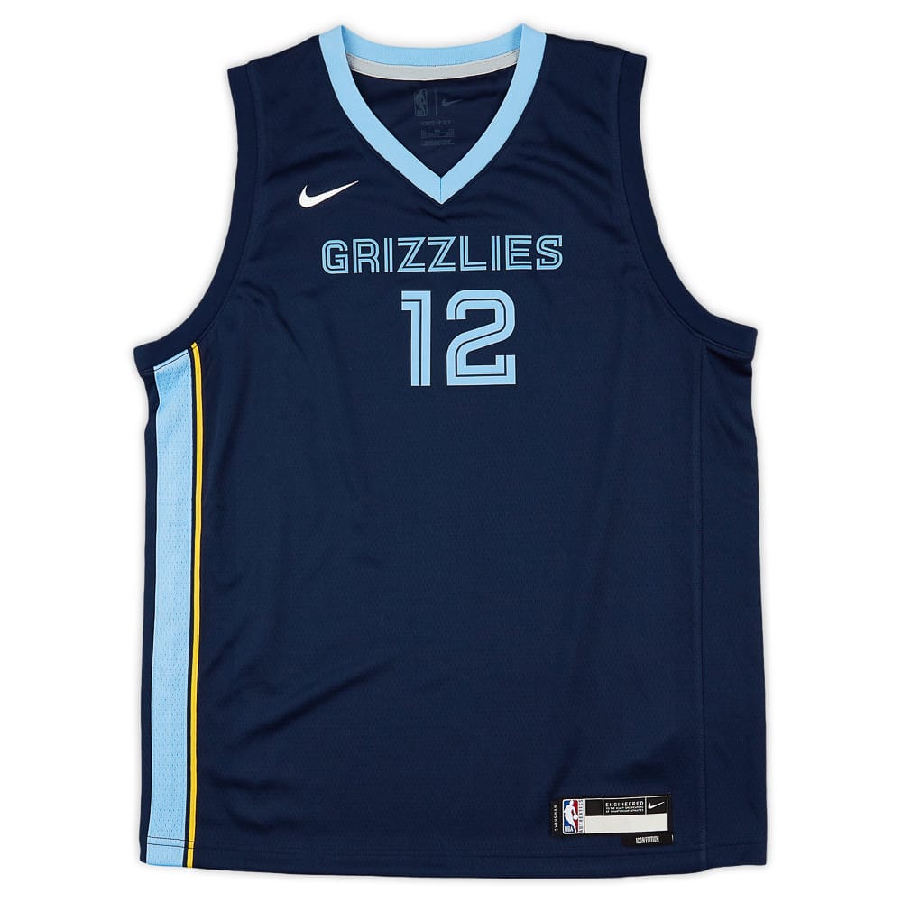 2019-23 Memphis Grizzlies Morant #12 Nike Swingman Jersey (Away) Y - W/Tags