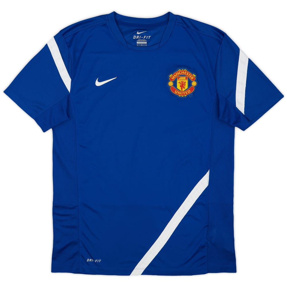 2011-12 Manchester United Nike Training Shirt - 7/10 - (M)