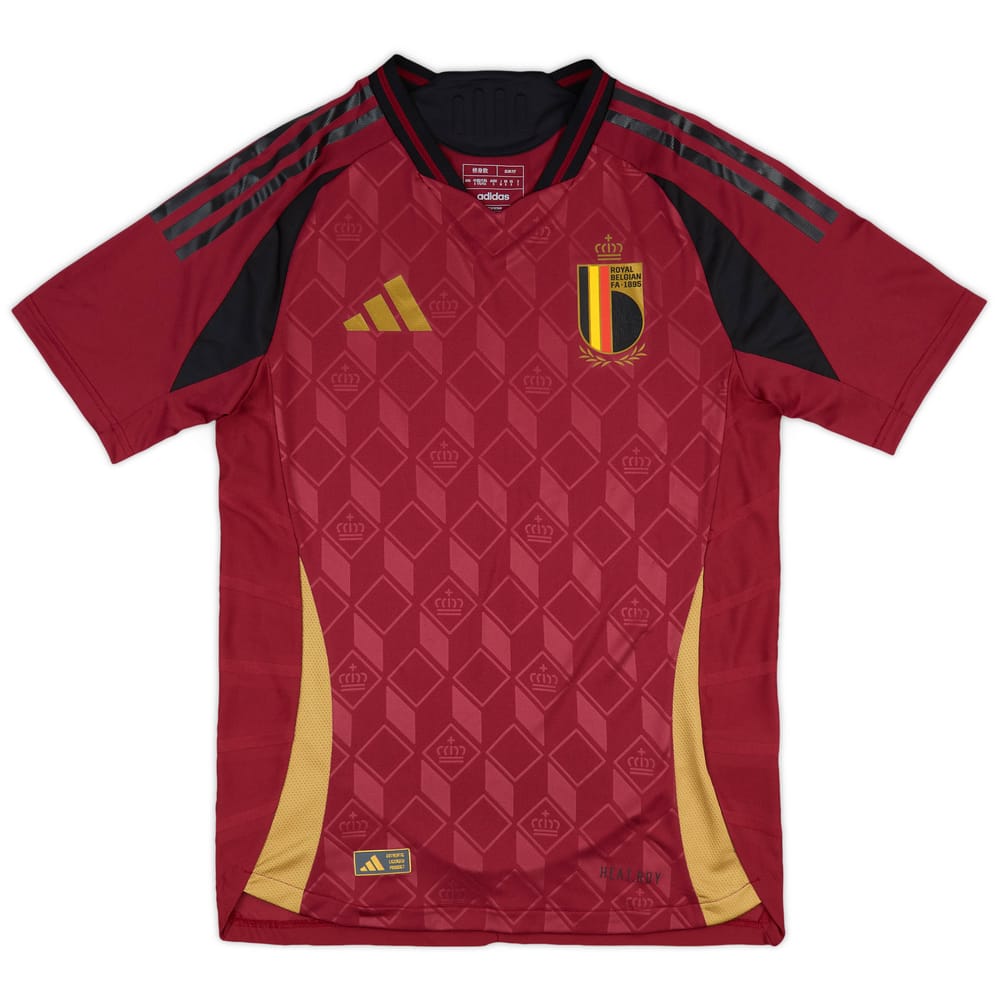 2024-25 Belgium Authentic Home Shirt (S)
