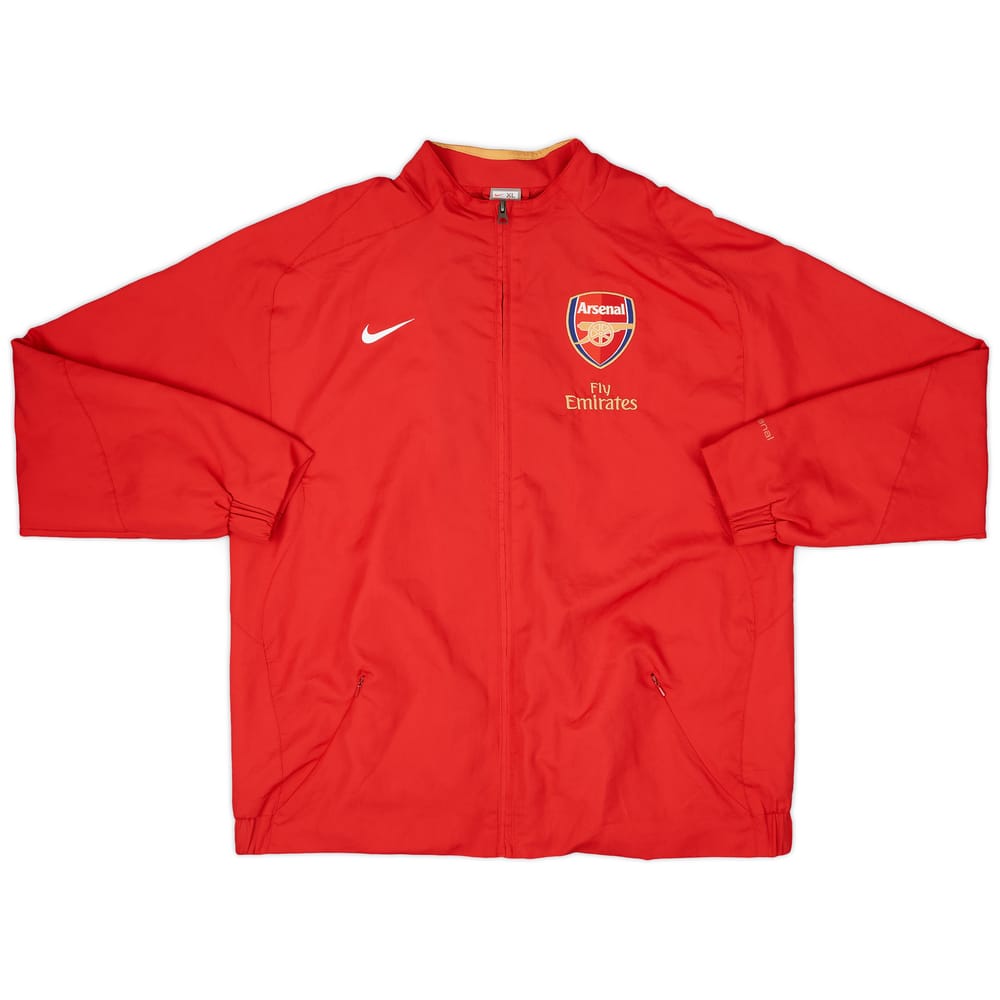 2008-09 Arsenal Nike Track Jacket - 9/10 - (XL)