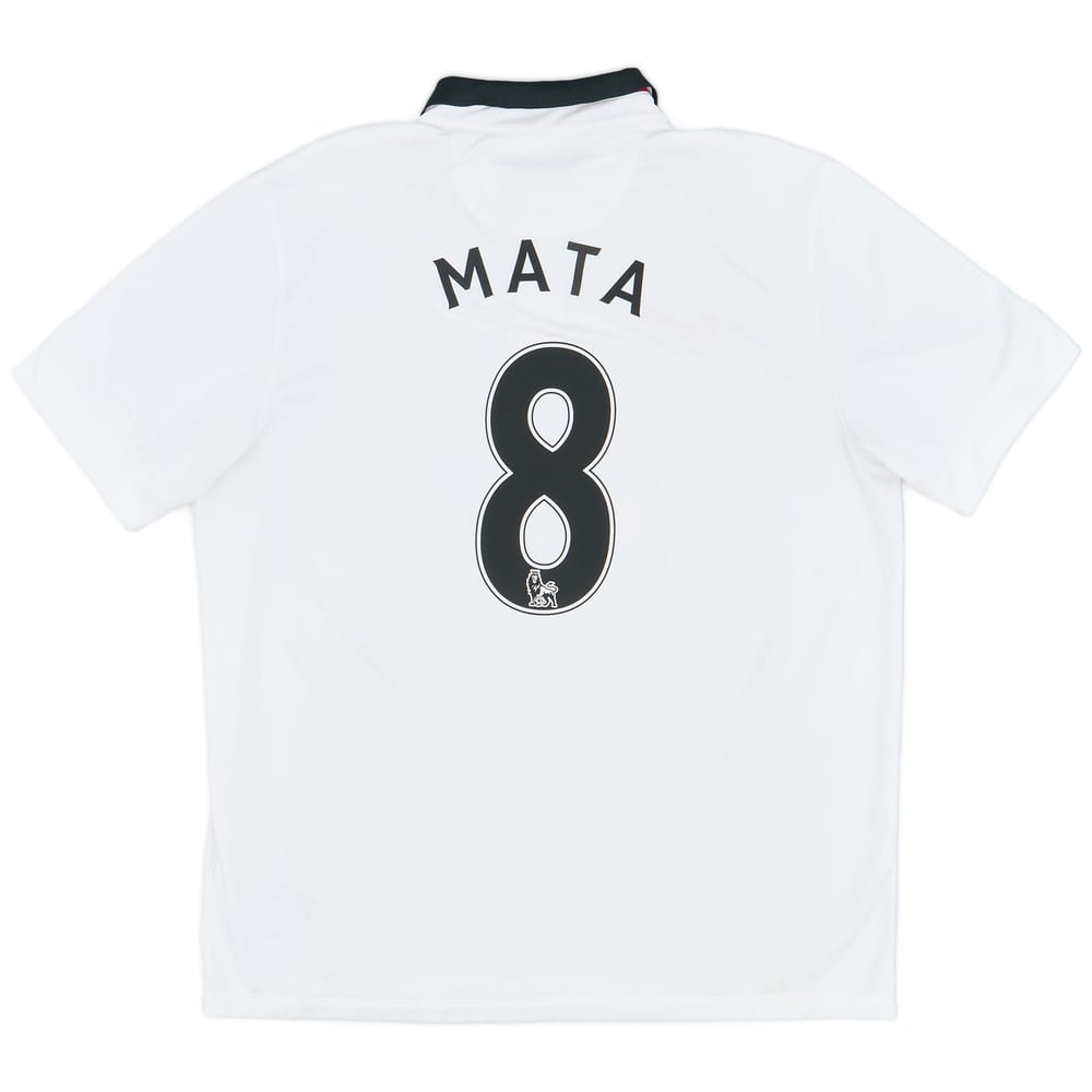 2014-15 Manchester United Away Shirt Mata #8 - 9/10 - (XL)
