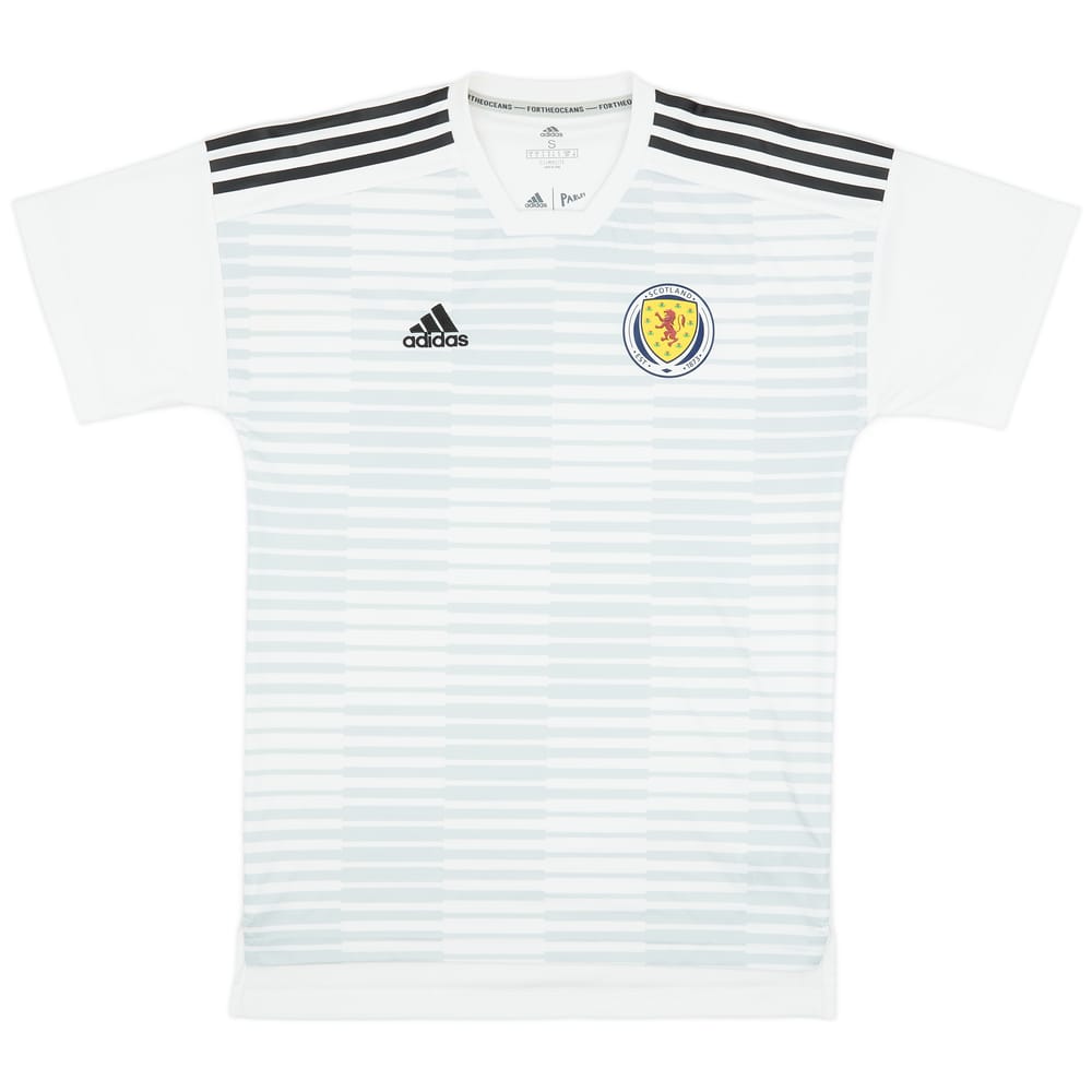 2017-18 Scotland adidas Training Shirt - 9/10 - (S)