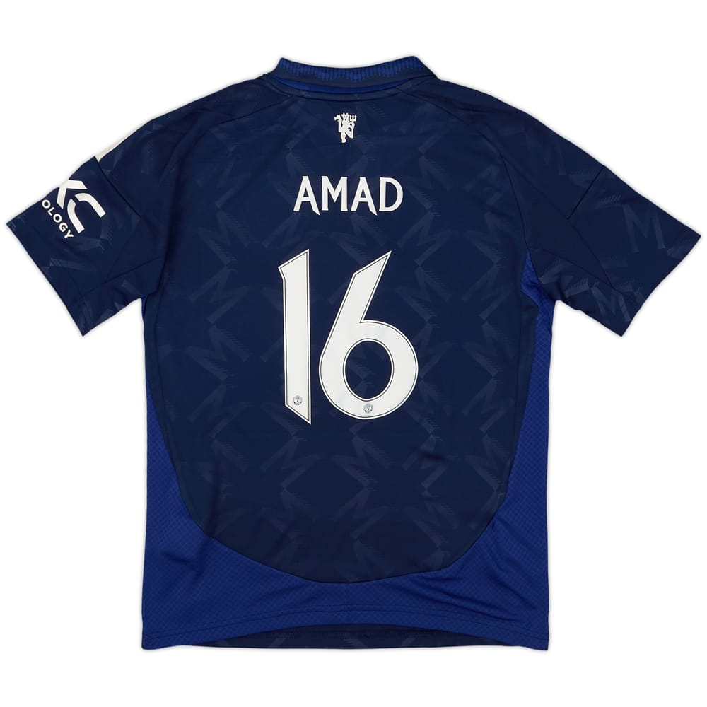 2024-25 Manchester United Away Shirt Amad #16 (KIDS)