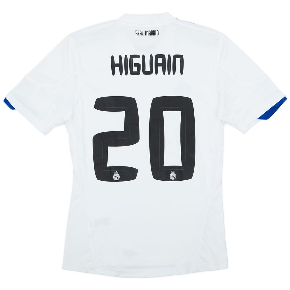 2010-11 Real Madrid Home Shirt Higuain #20 - 4/10 - (S)