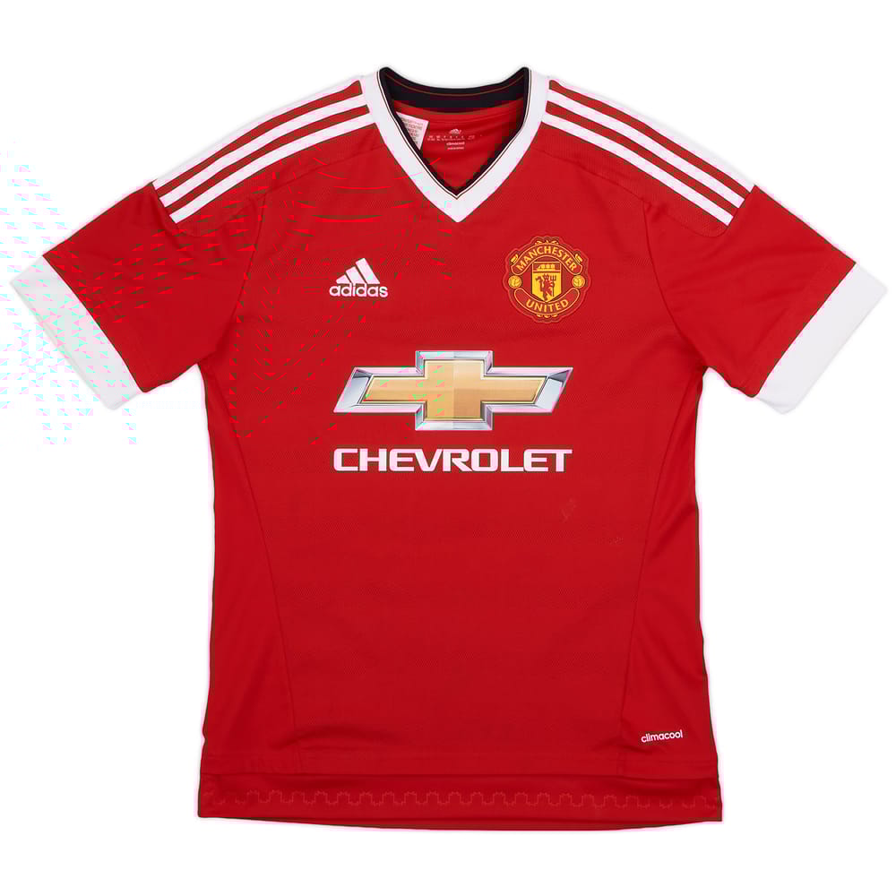 2015-16 Manchester United Home Shirt - 8/10 - (XL.Boys)