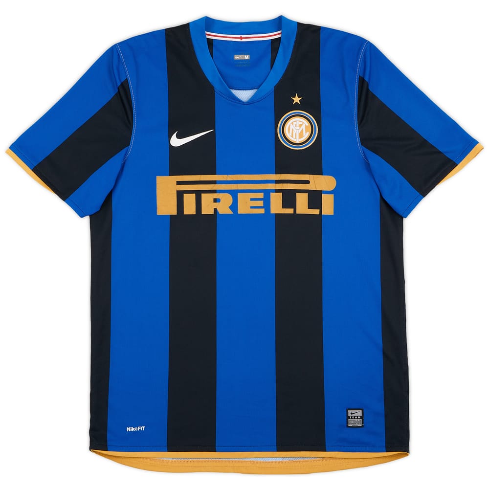 2008-09 Inter Milan Home Shirt - 8/10 - (M)