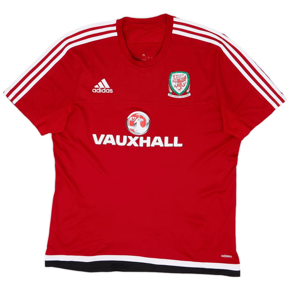 2016-17 Wales adidas Training Shirt - 8/10 - (L)