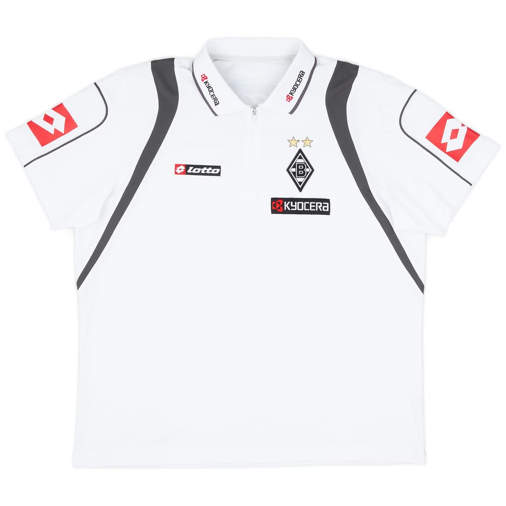 2006-07 Borussia Monchengladbach Lotto 1/4 Zip Polo Shirt - 8/10 - (XXL)