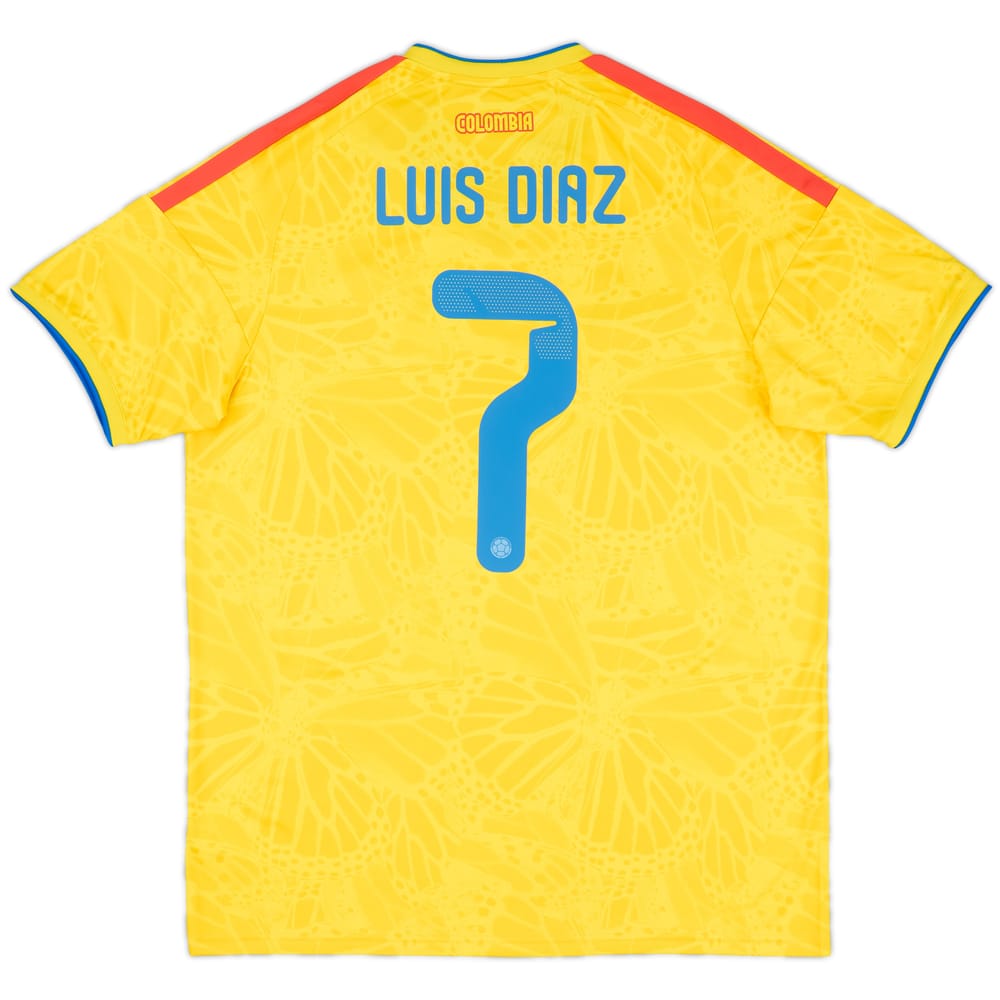 2026-27 Colombia Home Shirt Luis Diaz #7