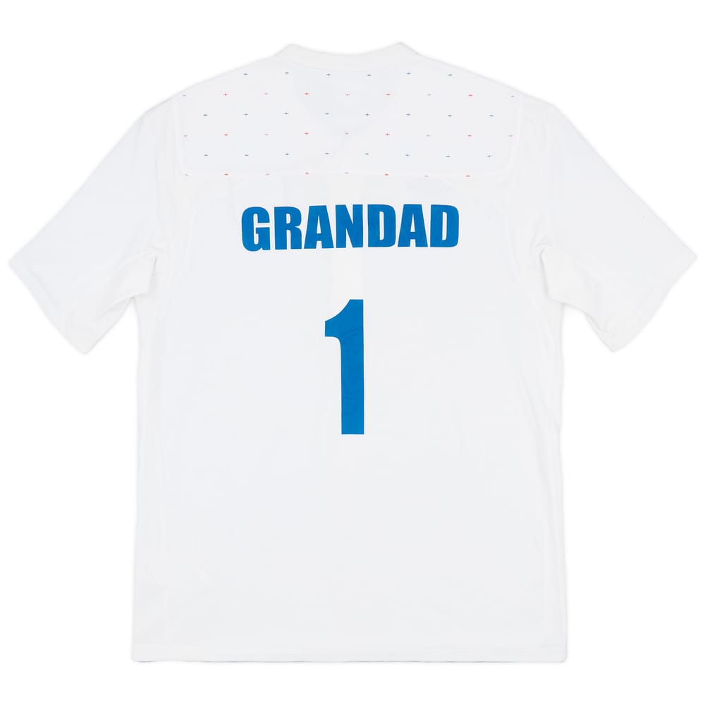 2010-11 England Home Shirt Grandad #1 - 7/10 - (XL)