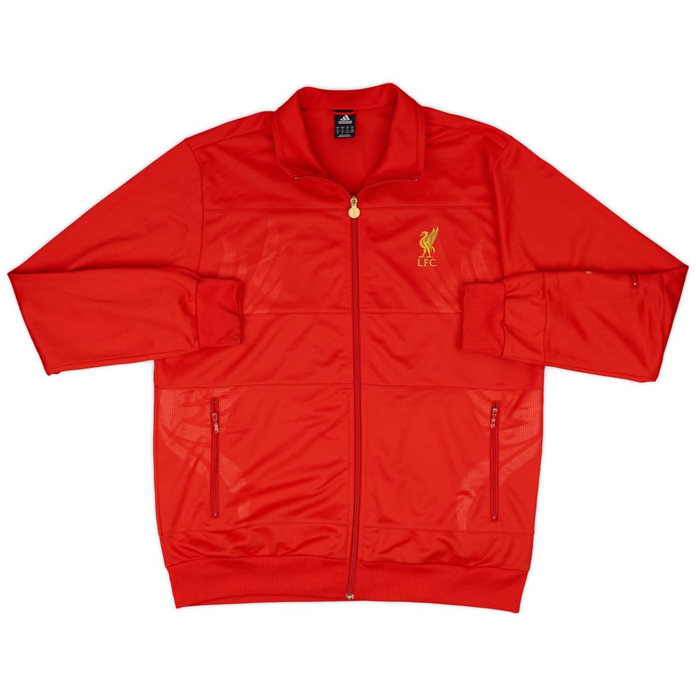 2009-10 Liverpool adidas Track Jacket - 8/10 - (XL)