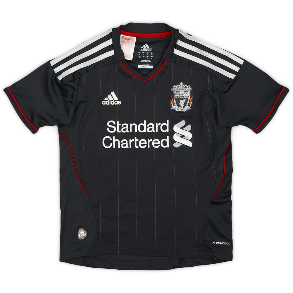 2011-12 Liverpool Away Shirt - 8/10 - (7-8 Years)