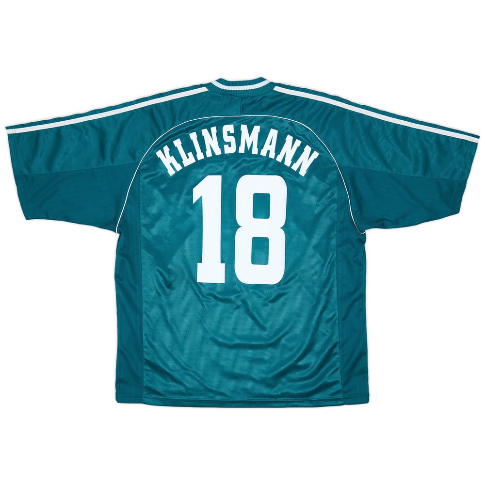 1998-00 Germany Away Shirt Klinsmann #18 - 8/10 - (XL)