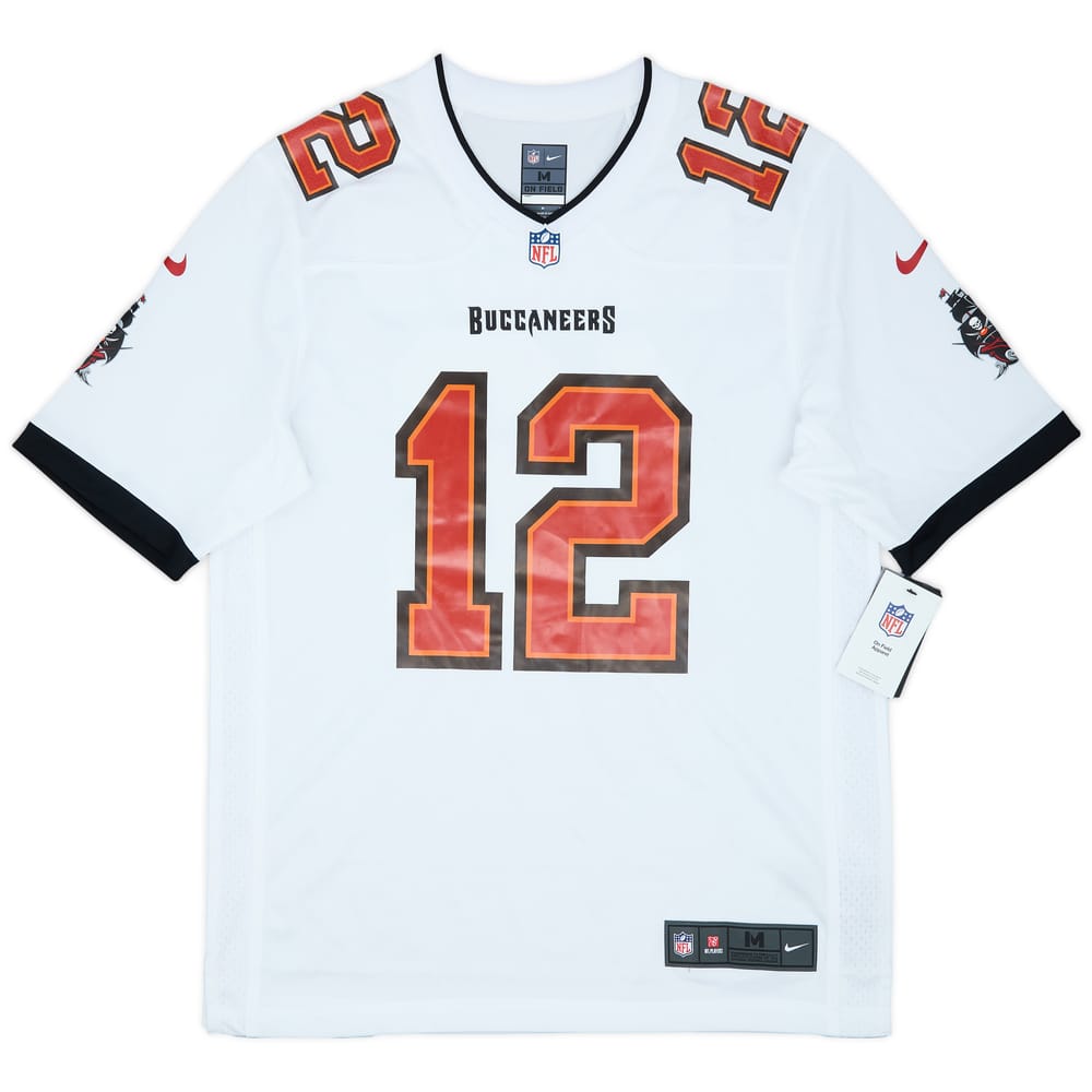 2020-22 Tampa Bay Buccaneers Brady #12 Nike Game Away Jersey (M)