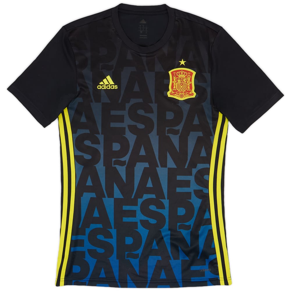 2015-16 Spain adidas Training Shirt - 6/10 - (S)