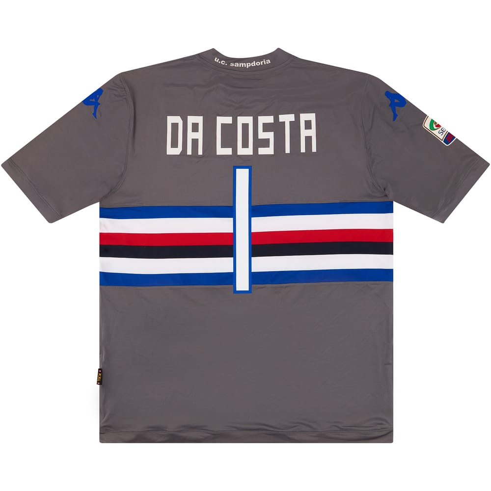 2013-14 Sampdoria Match Issue GK Shirt Da Costa #1