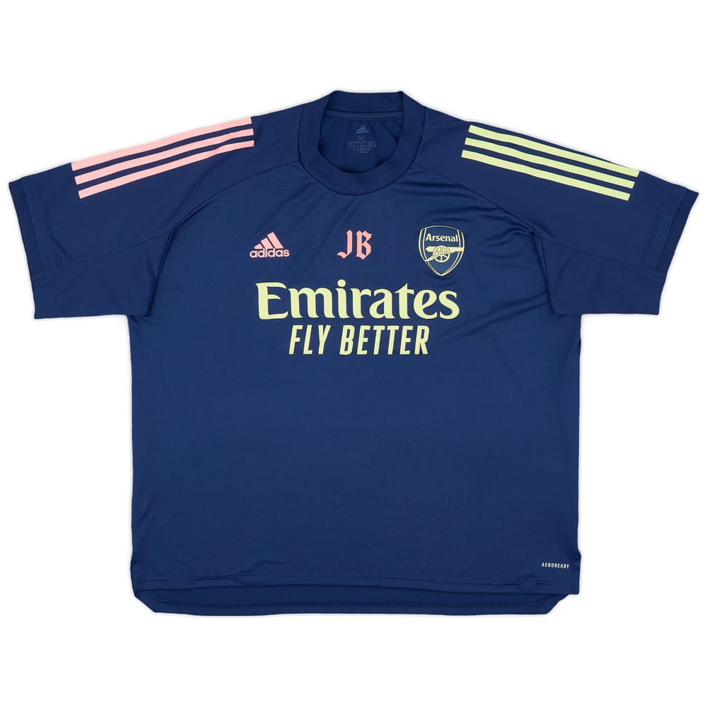 2020-21 Arsenal Staff Issue adidas Training Shirt JB - 8/10 - (XL)