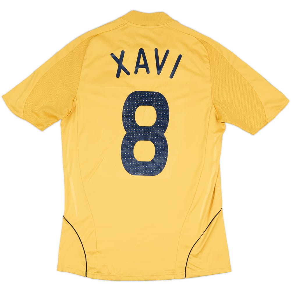 2008-10 Spain Away Shirt Xavi #8 - 9/10 - (M)