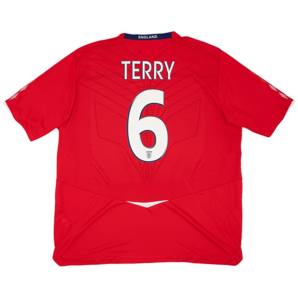 2008-10 England Away Shirt Terry #6 - 9/10 - (3XL)