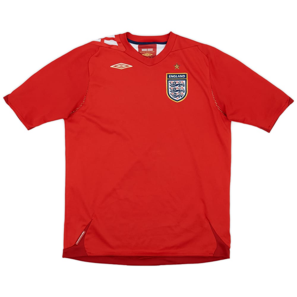 2006-08 England Away Shirt - 5/10 - (XL.Boys)