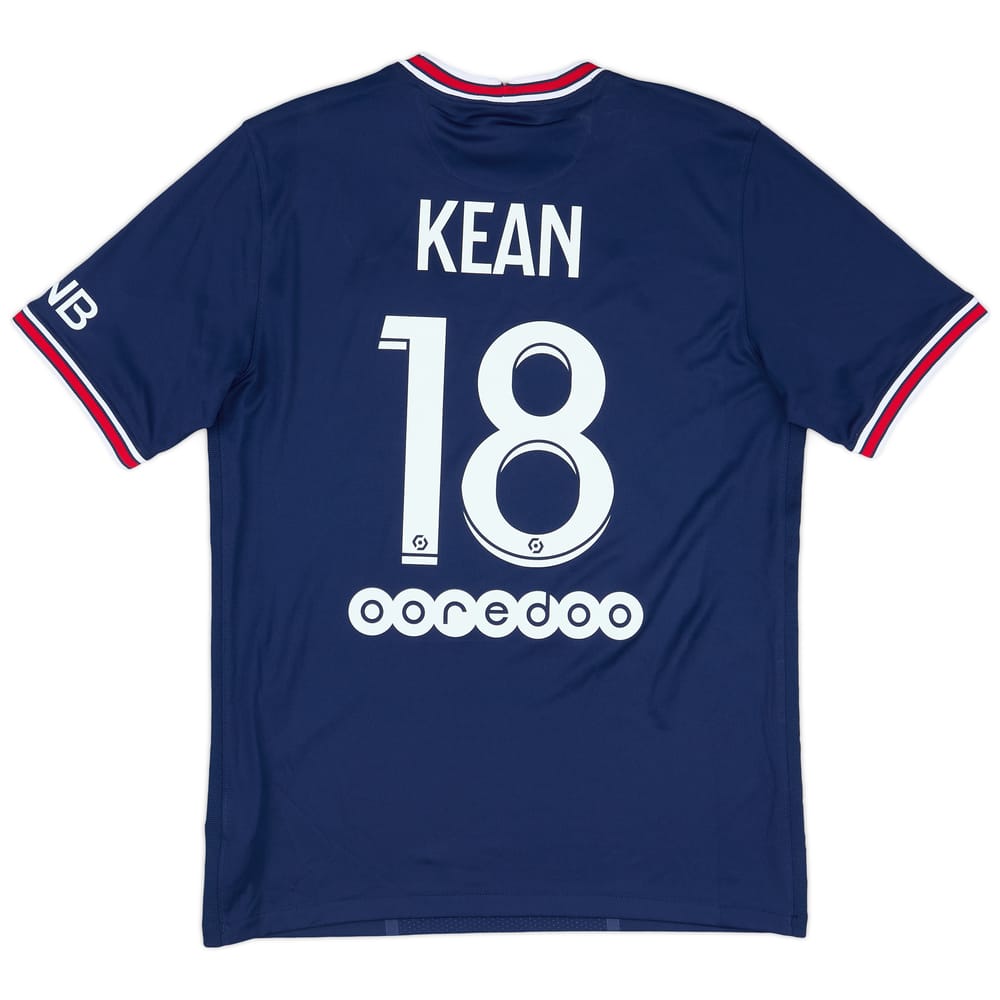 2021-22 Paris Saint-Germain Home Shirt Kean #18 (M)