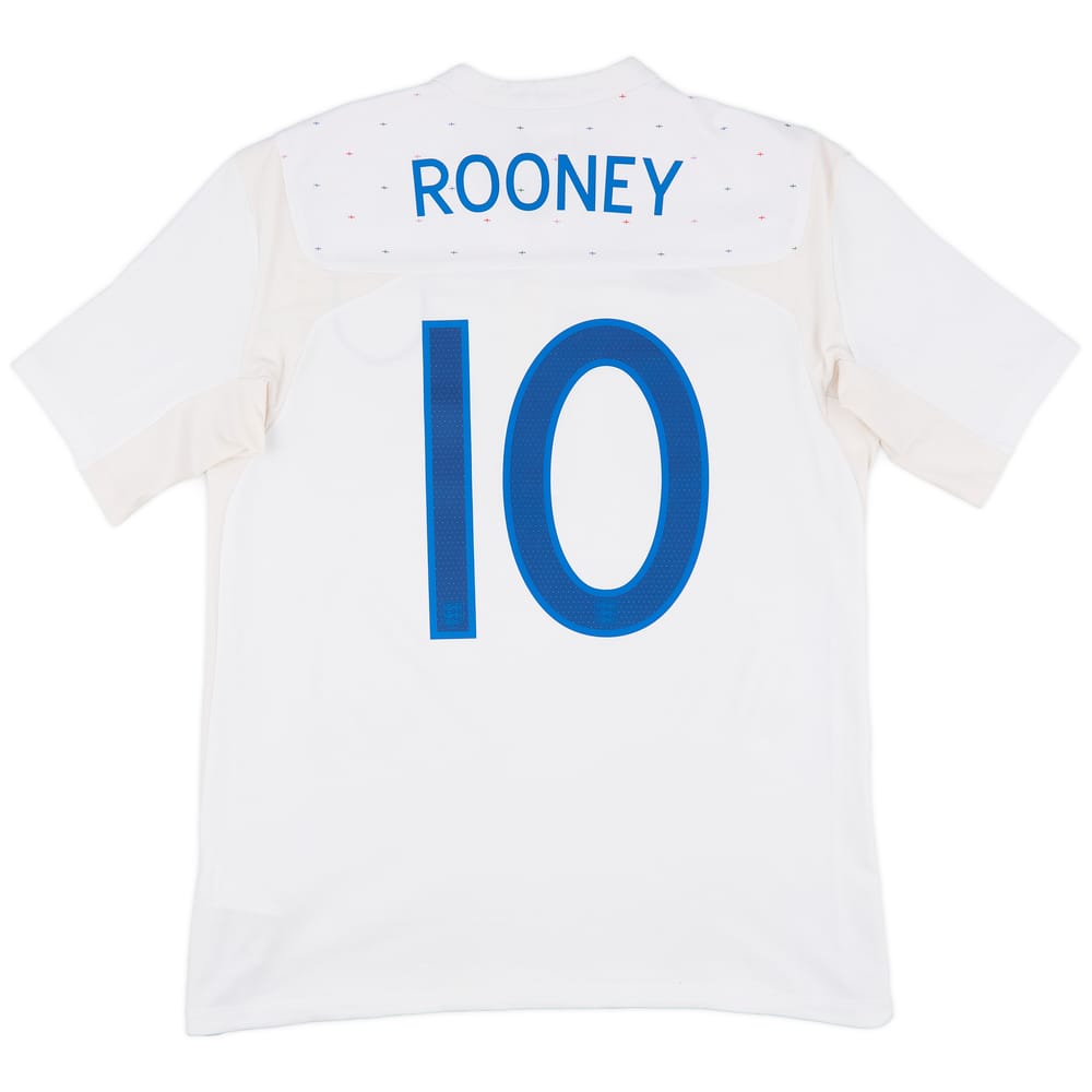 2010-11 England Home Shirt Rooney #10 - 9/10 - (M)