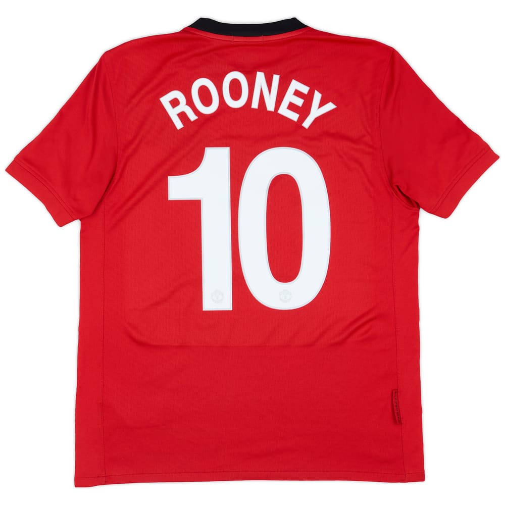 2009-10 Manchester United Home Shirt Rooney #10 - 7/10 - (M)