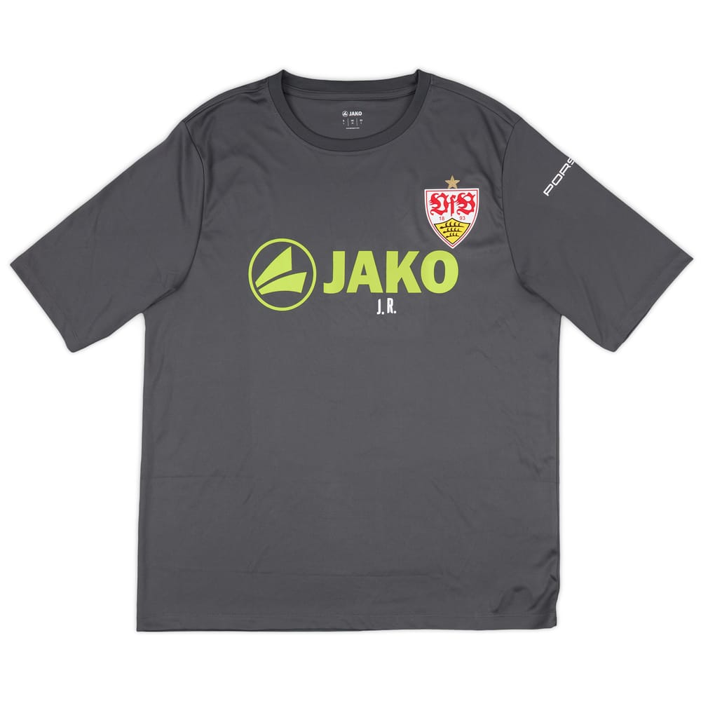 2019-20 Stuttgart Jako Staff Issue Training Shirt J.R.- 8/10 - (L)