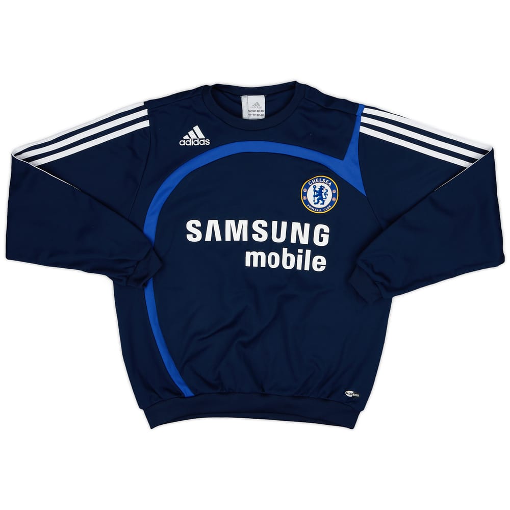 2007-08 Chelsea adidas Sweat Top - 10/10 - (S)