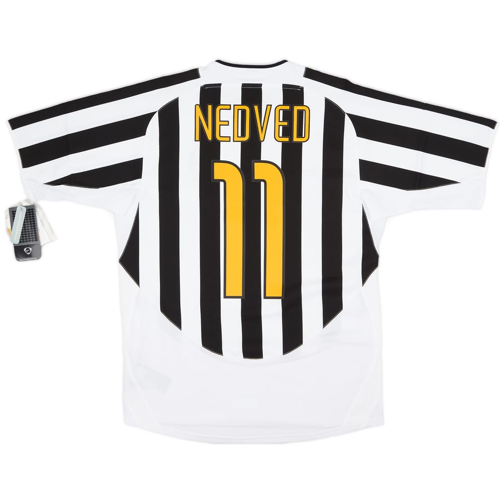 2003-04 Juventus Home Shirt Nedved #11 (M)